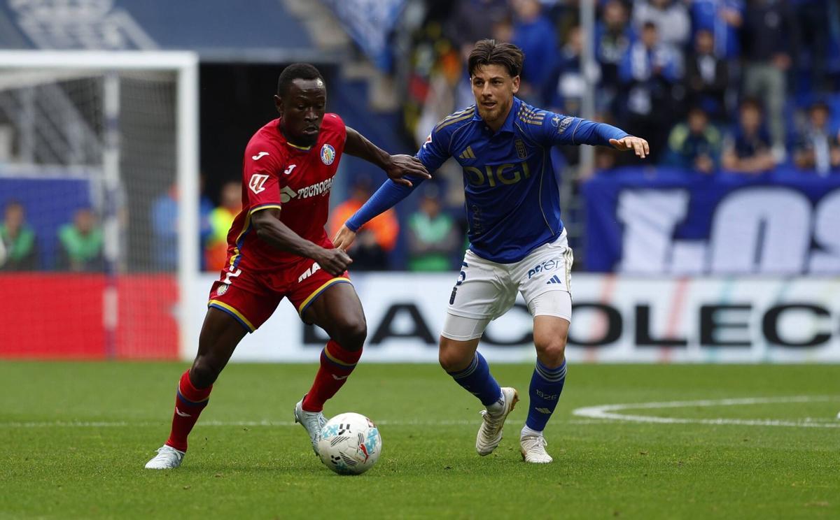 EN IMÁGENES: El Real Oviedo recibe al Getafe en el Tartiere