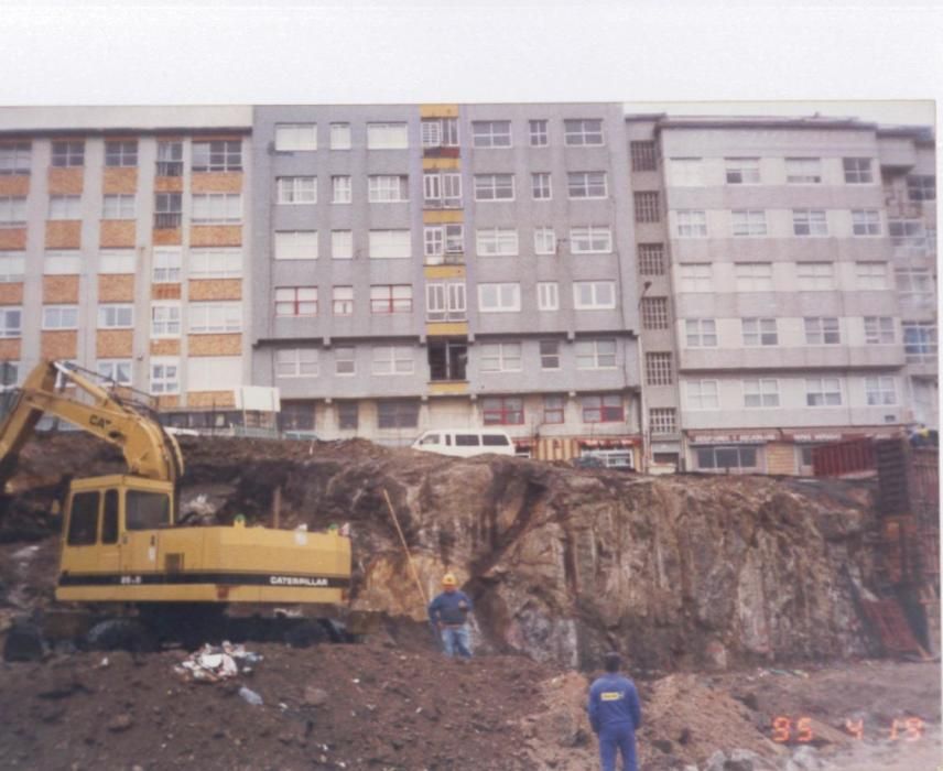 El antes y el después del paseo marítimo de A Coruña