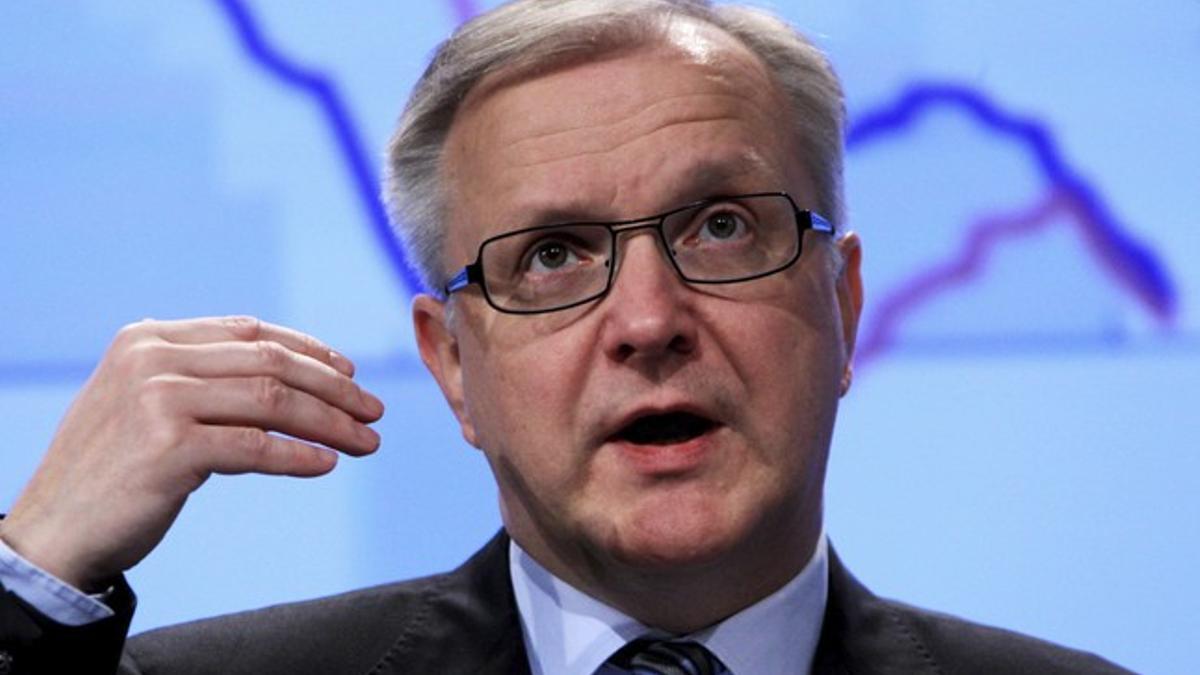 Rehn decarta dar un año más a España para cumplir los objetivos de déficit