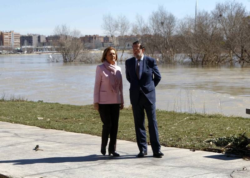 Fotogalería de la visita de Rajoy a la ribera del Ebro