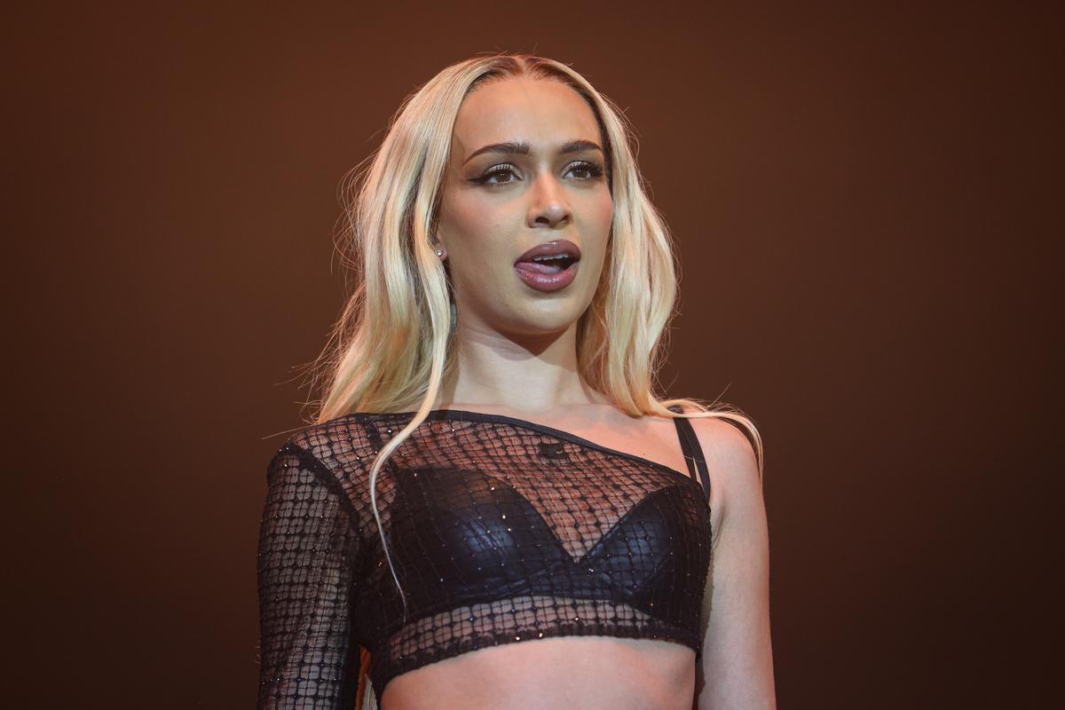 Bad Gyal en el concierto del Palau Sant Jordi en el que adelantó temas del que será su primer álbum, ‘La joia’