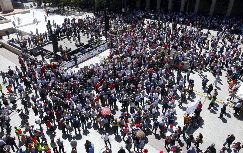 Manifestación: 'Salvemos Teruel'