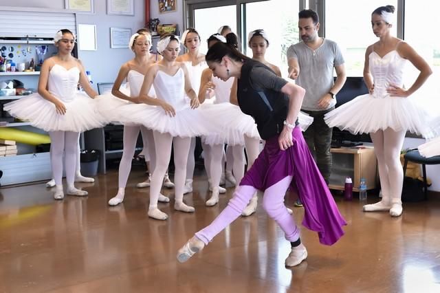 Ensayo del ballet de San Petersburgo