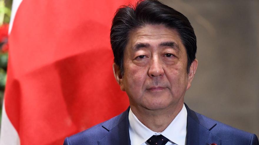 L'exprimer ministre japonès Shinzo Abe, en parada cardiorespiratòria després de ser tirotejat