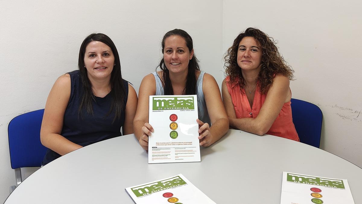 Les autores de l'estudi: Mertixell Fajula, Imma García i Teresa Muns.