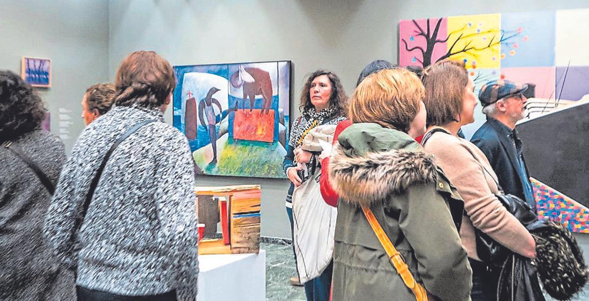 El Evaristo Valle, edén de arte en el jardín de Somió