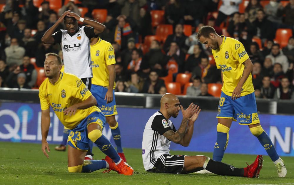 Valencia - Las Palmas, en imágenes