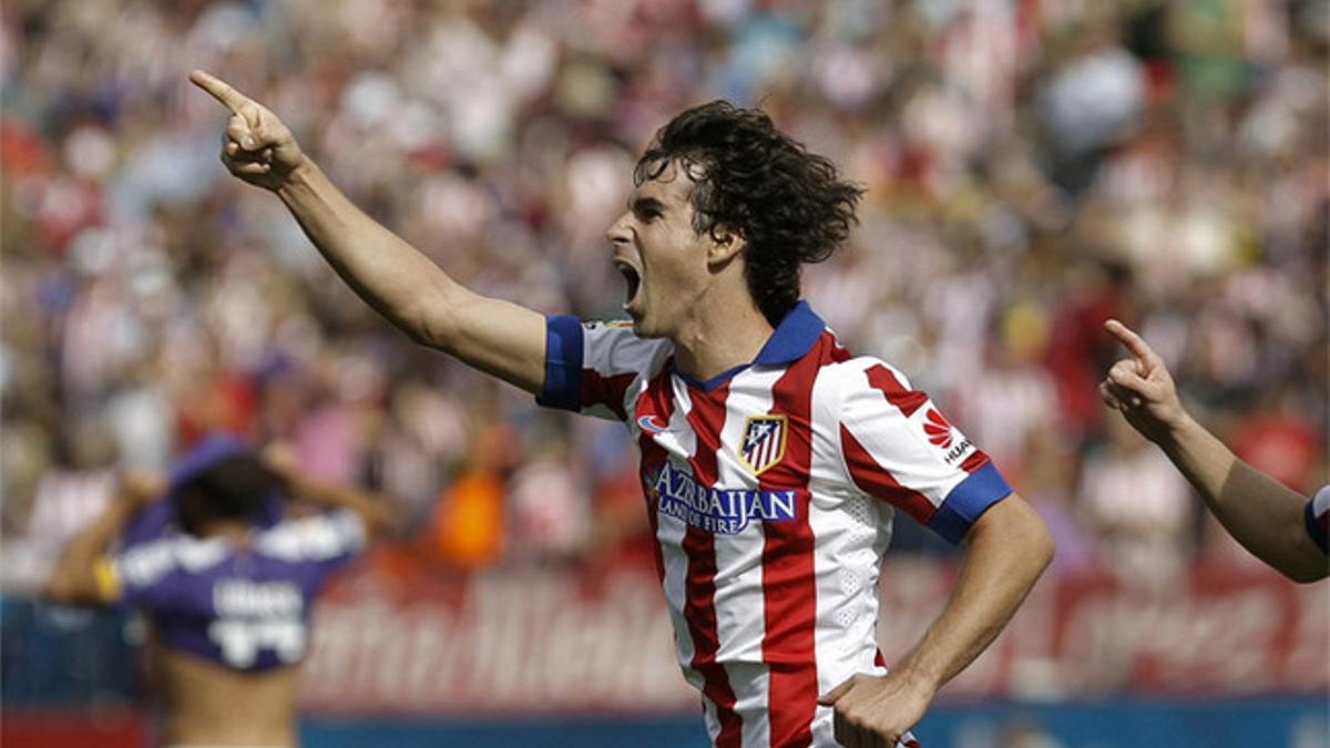 Tiago Mendes muestra su alegría tras marcar el primer gol ante el Espanyol