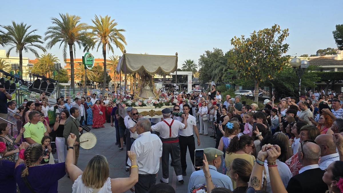 Las fiestas del Rocío, en una imagen correspondiente a 2025