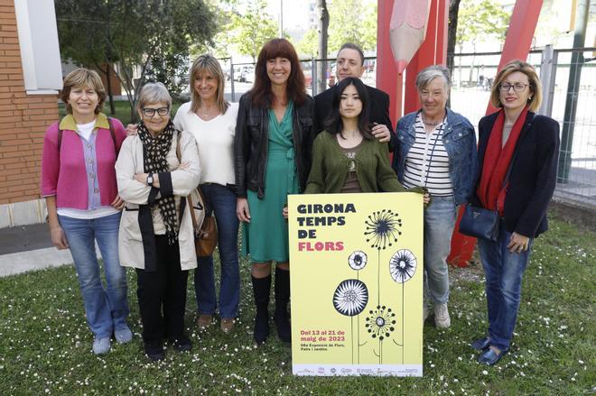 Aquest és el cartell de Girona Temps de Flors