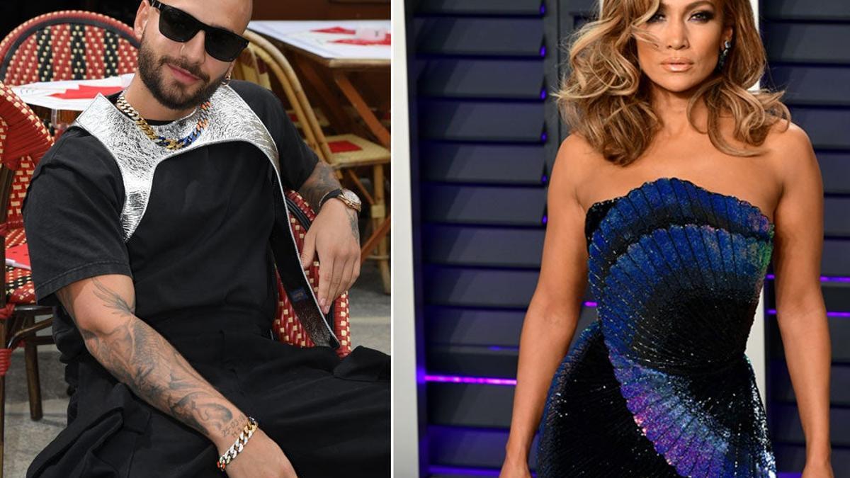 Maluma y Jennifer Lopez serán pareja en la ficción.