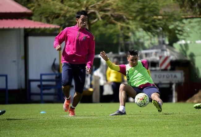 Entrenamiento de la UD Las Palmas