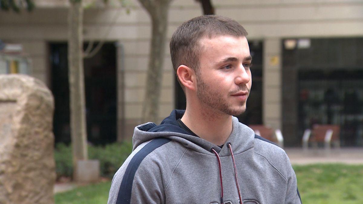 Bernat Bernabeu, el jove de 20 anys que va ser agredit a Girona
