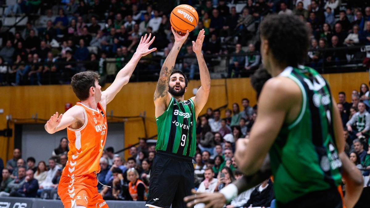Ricky Rubio, en un partido de Liga Endesa ante Valencia Basket