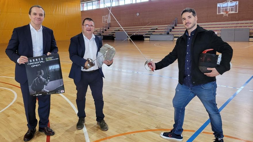 Miquel Ojeda, Toni Massegú i Daniel Bello, en la presentació