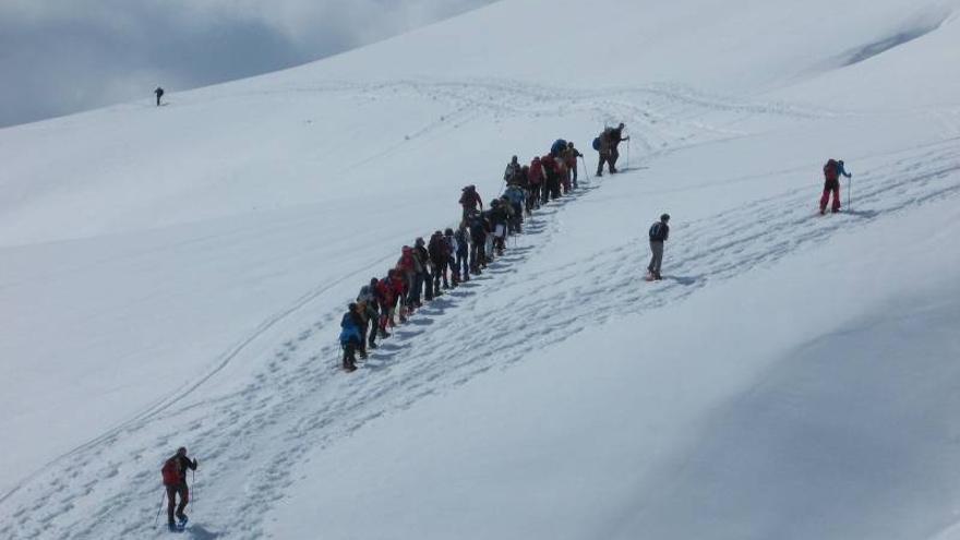 El 39% de los accidentes de montaña ocurrieron en Aragón