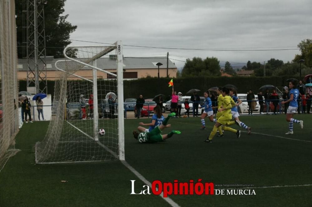 Alhama Granbibio CF-Villareal CF Femenino desde el Complejo Deportivo de Alhama