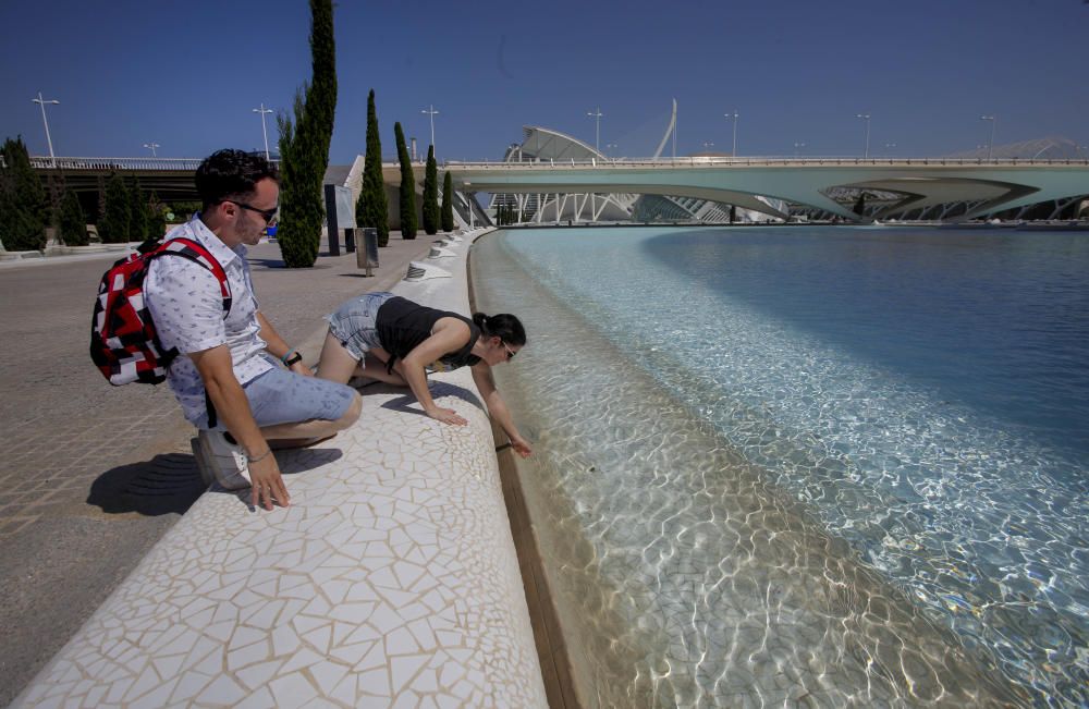 Parques y jardines para aliviar las altas temperat