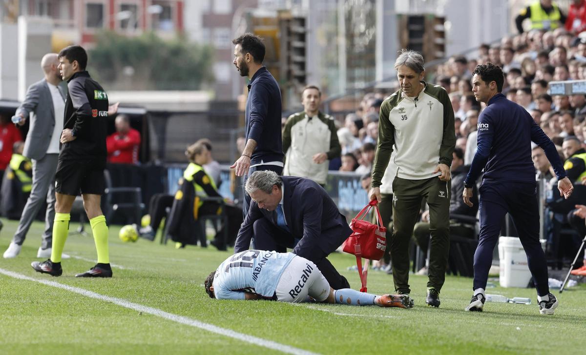 Cota atiende a Pablo Durán.