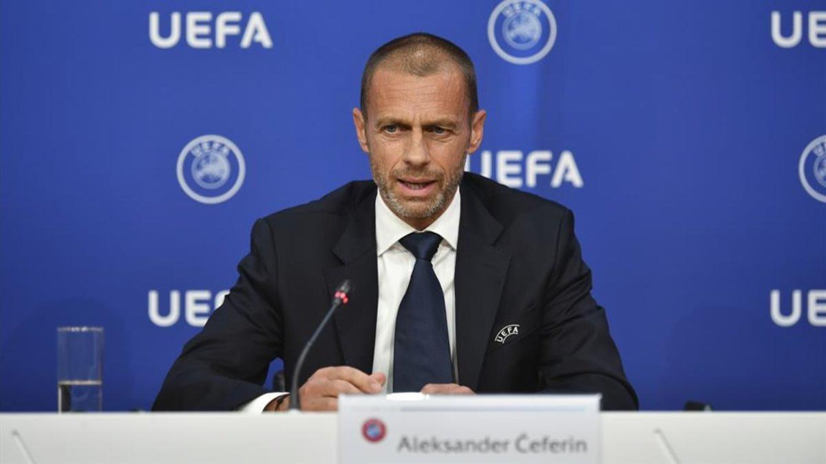 Alexander Ceferin, presidente de la UEFA