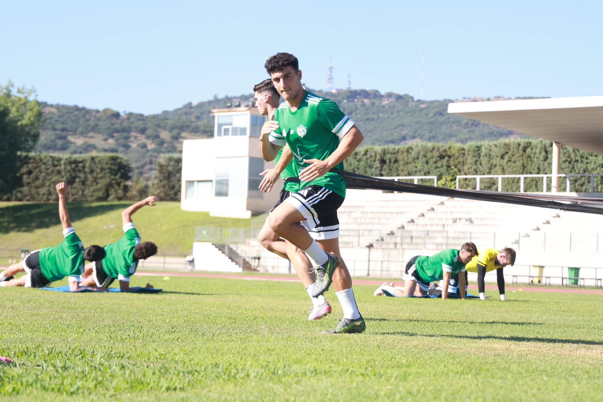 Primer entrenamiento del Cacereño 2025-2026