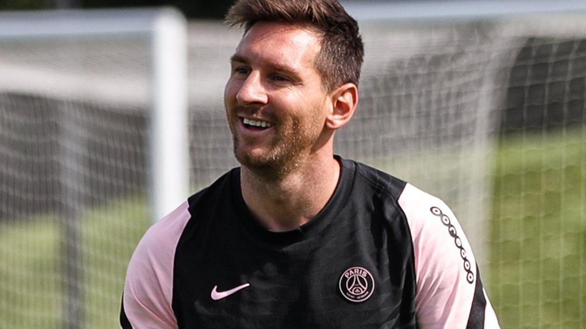 El primer día de Leo Messi con el PSG