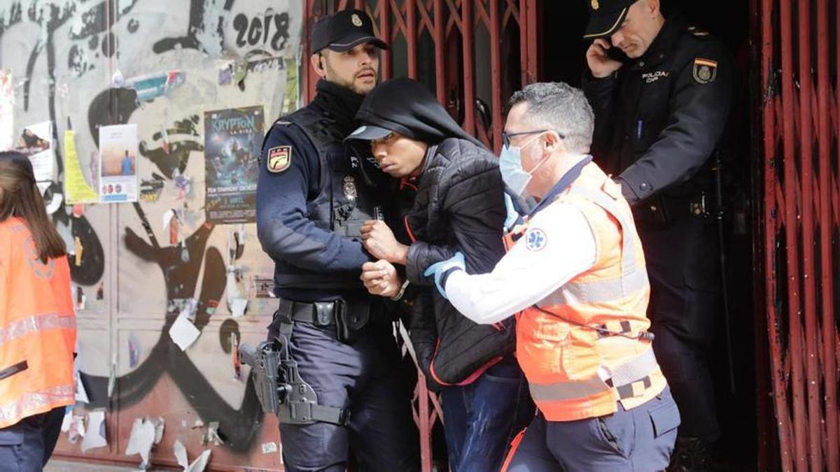 Gran operación policial contra un grupo juvenil violento en Palma.