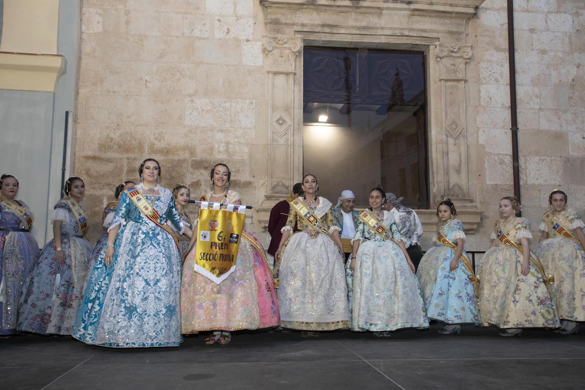 Las mejores imágenes de la entrega de premios de las fallas de Alzira