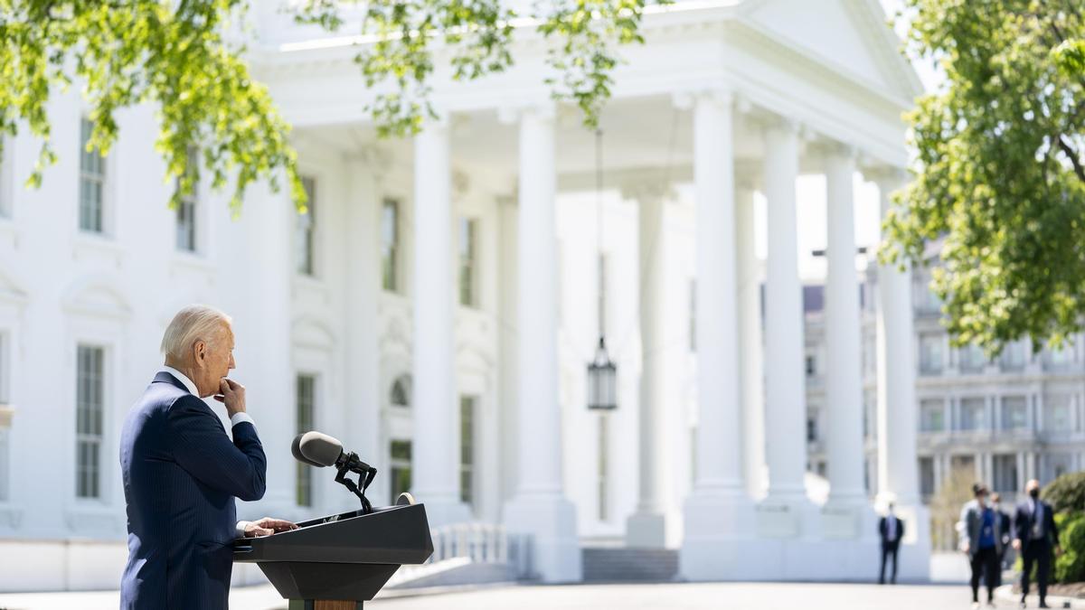 Joe Biden en una comparecencia reciente