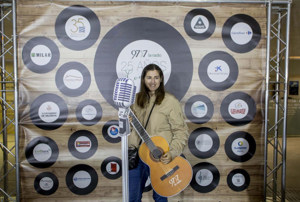 Gala 25 aniversario de la  97.7 en el Palau de Les Arts