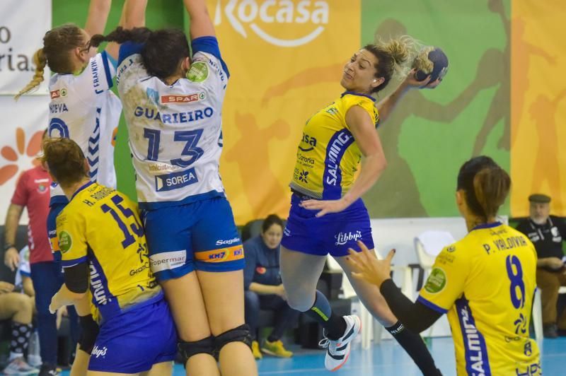 25-01-2020 TELDE. Balonmano femenino: Rocasa # Granollers  | 25/01/2020 | Fotógrafo: Andrés Cruz