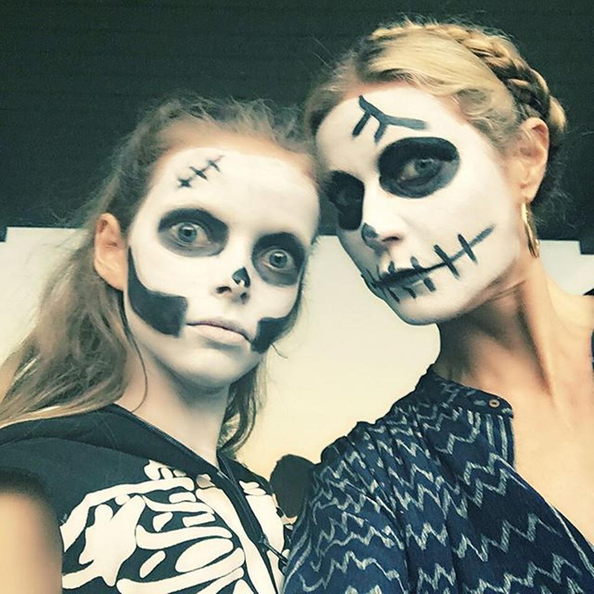 Gwyneth Paltrow en Halloween junto a Apple