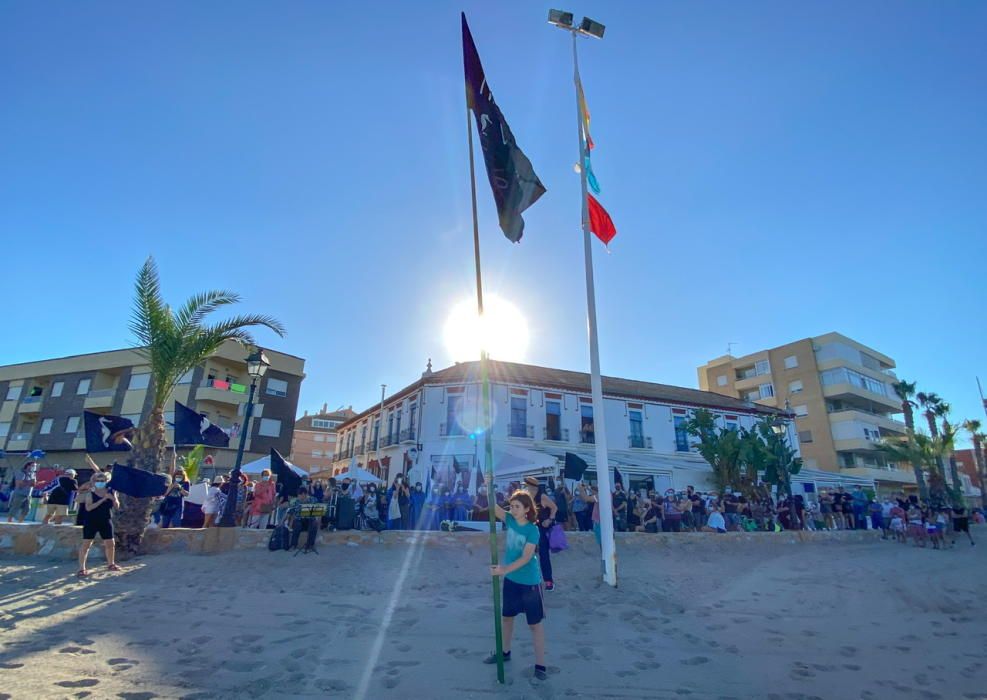 Manifestación contra el estado del Mar Menor