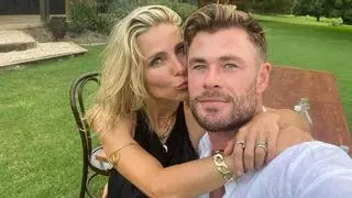 La controvertida declaración de amor de Chris Hemsworth a Elsa Pataky