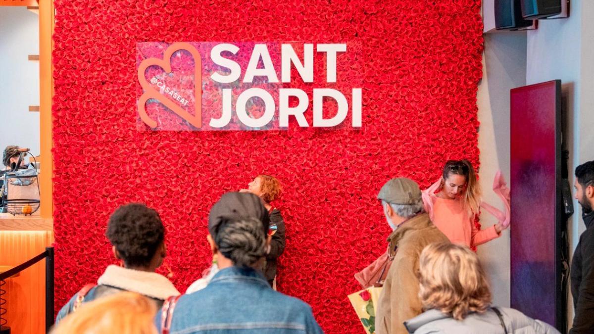 Sant Jordi en Casa Seat