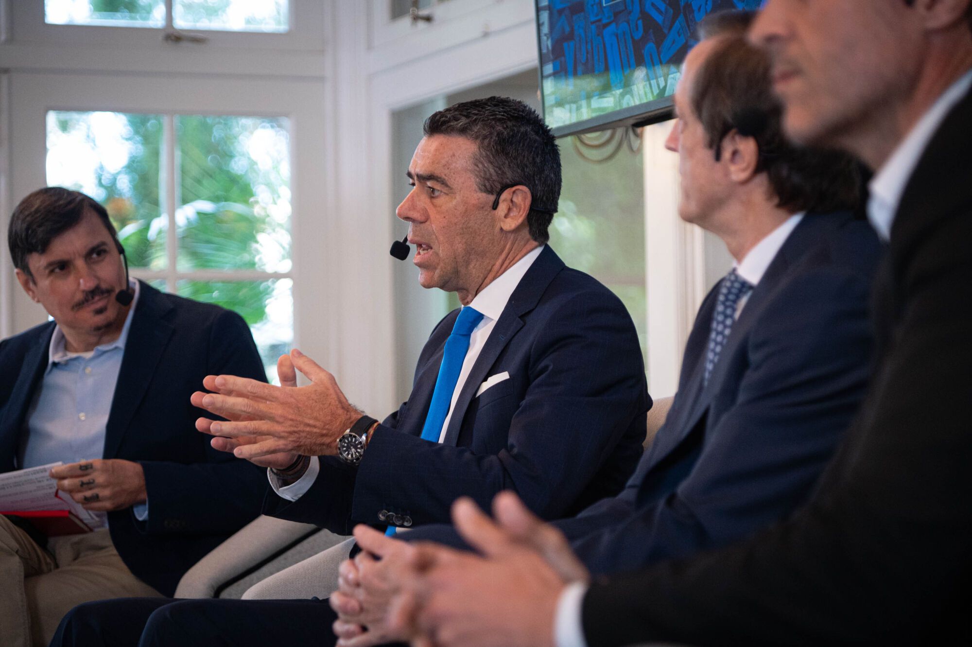 Foro de El Día y La Provincia con el consejero de Transición Ecológica y Energía, Mariano Hernández Zapata.

