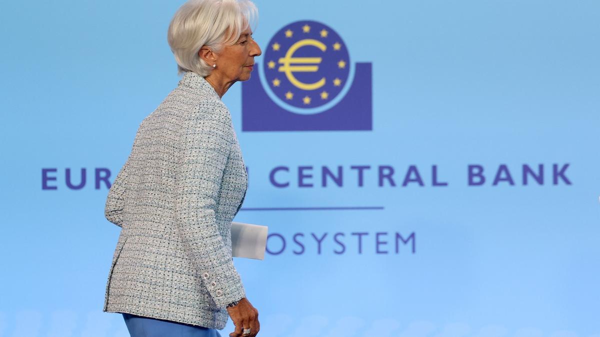 El BCE evita comprometerse con una senda de reducción de tipos tras la bajada de hoy