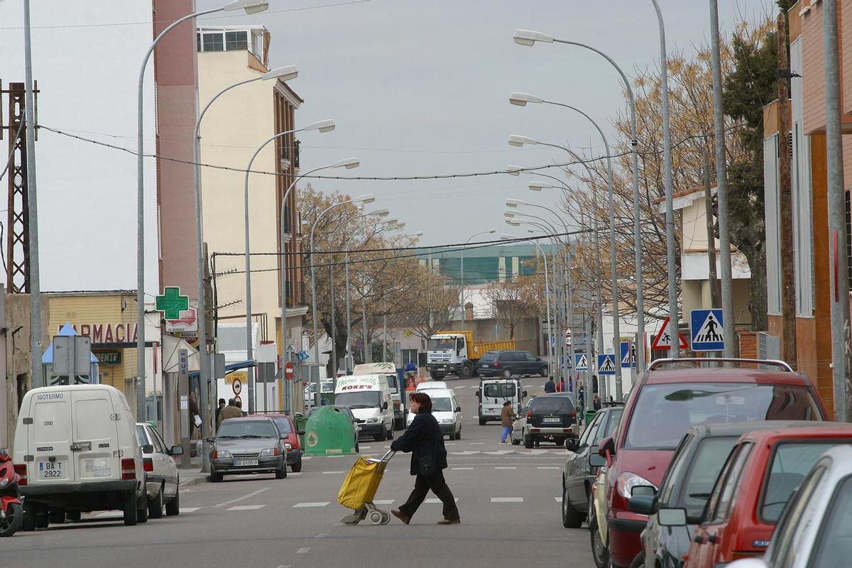 Imagen de archivo de la avenida Padre Tacoronte de Badajoz.