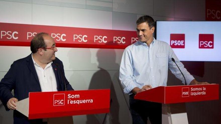 Sánchez i Iceta pacten obrir camí per la reforma constitucional davant l&#039;1-O