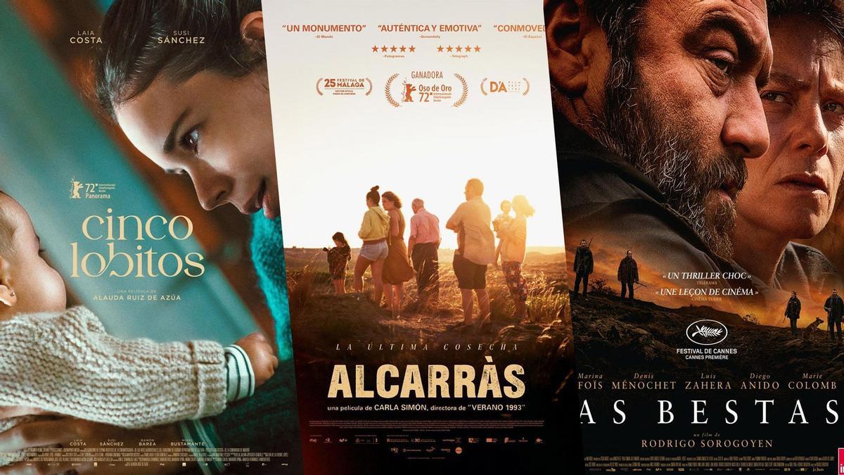 Estas son las películas españolas preseleccionadas para los Óscar 2023.