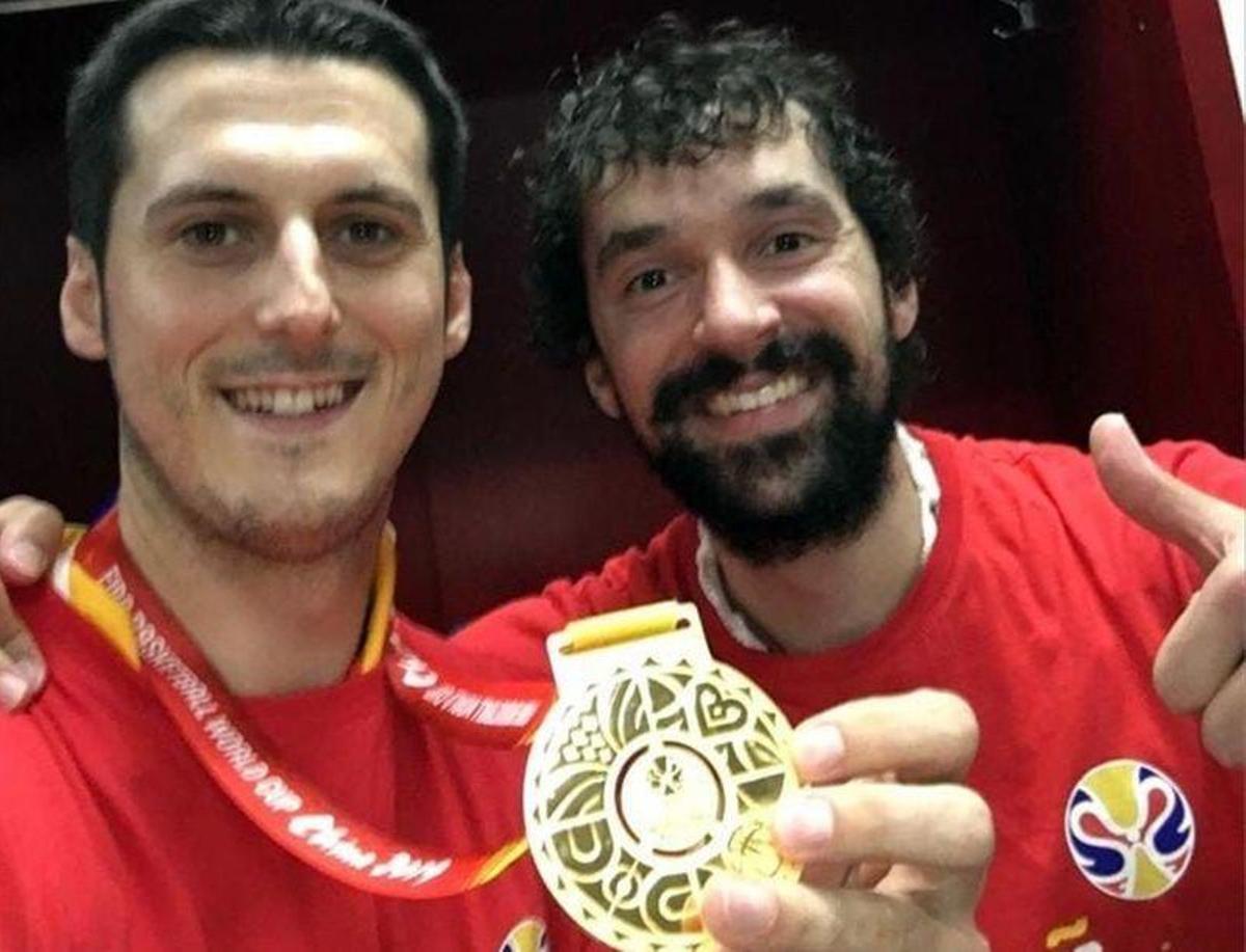 Jordan Sospedra, el fiel escudero de los campeones del mundo de baloncesto