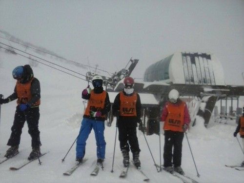 Regreso a Bueu tras quedar atrapados en la nieve