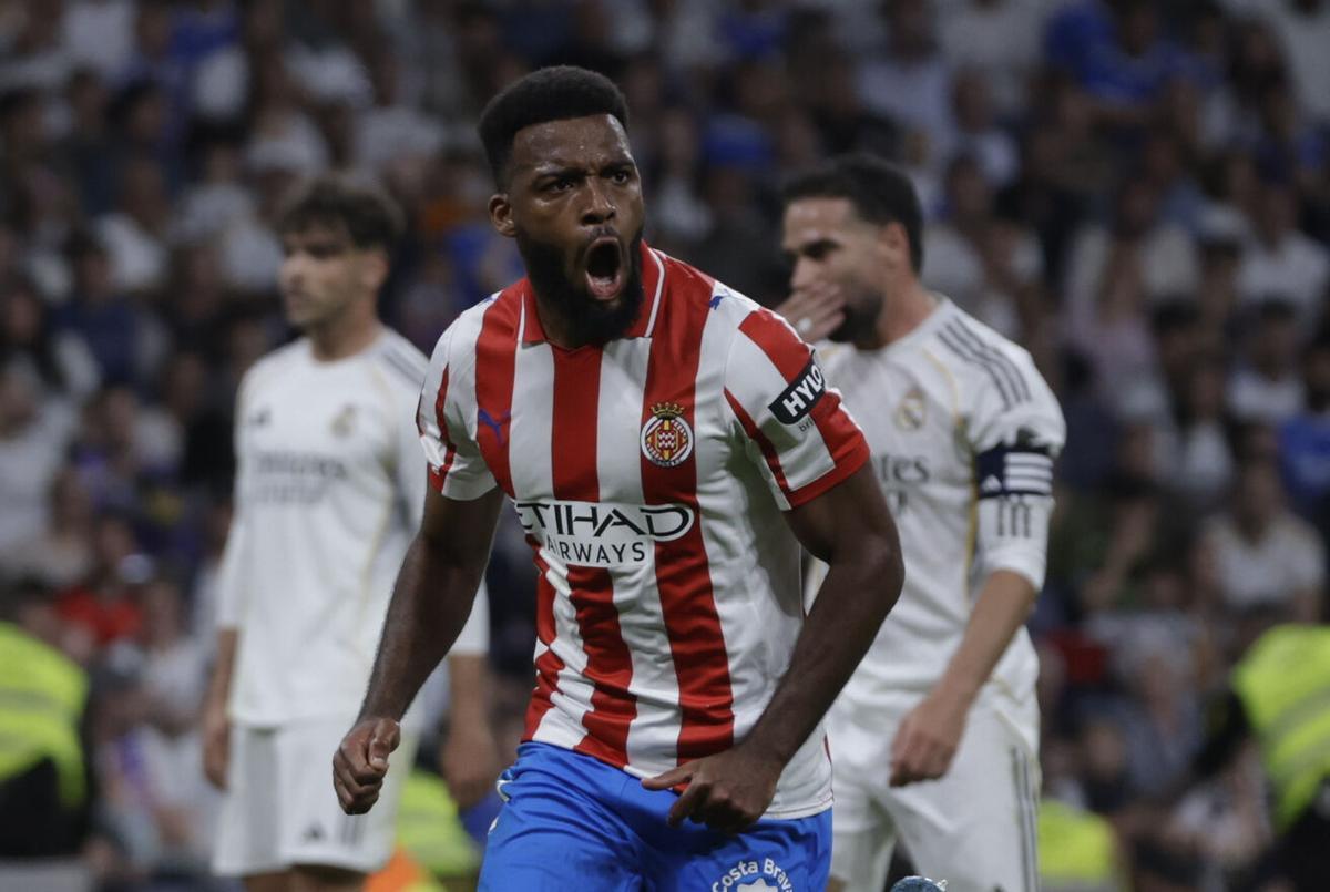 Gol de Thomas Lemar (Foto: JUANJO MARTIN / EFE)