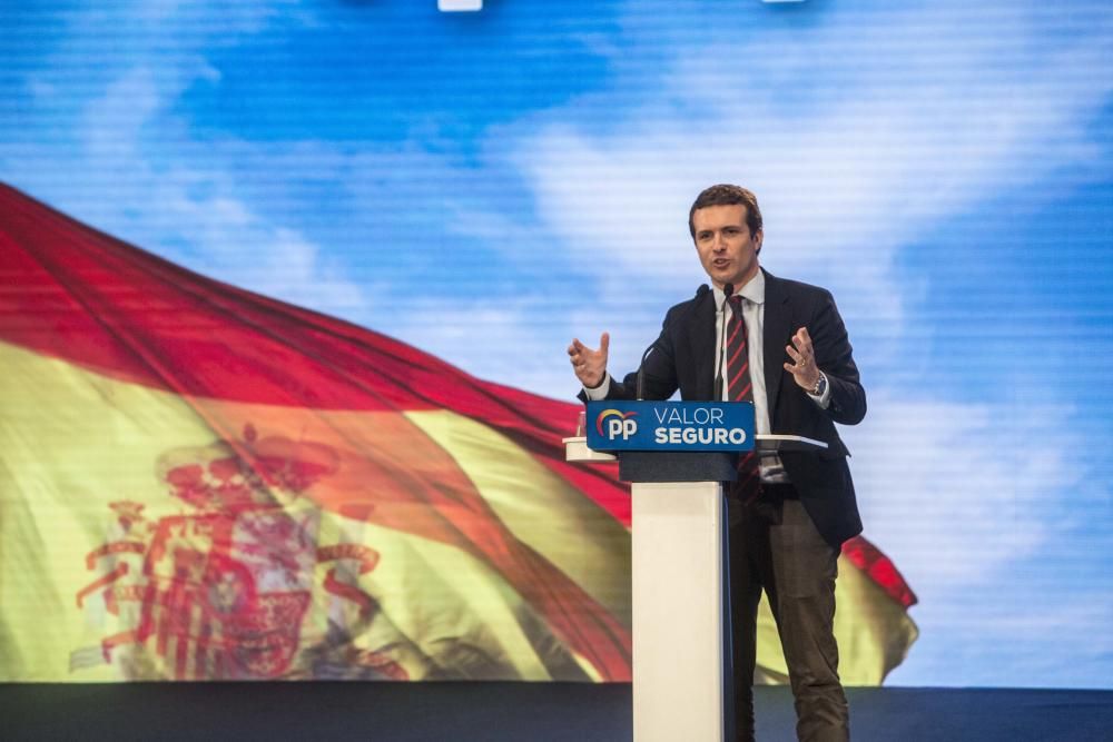 Pablo Casado reivindica que solo el PP defiende a las clases medias.