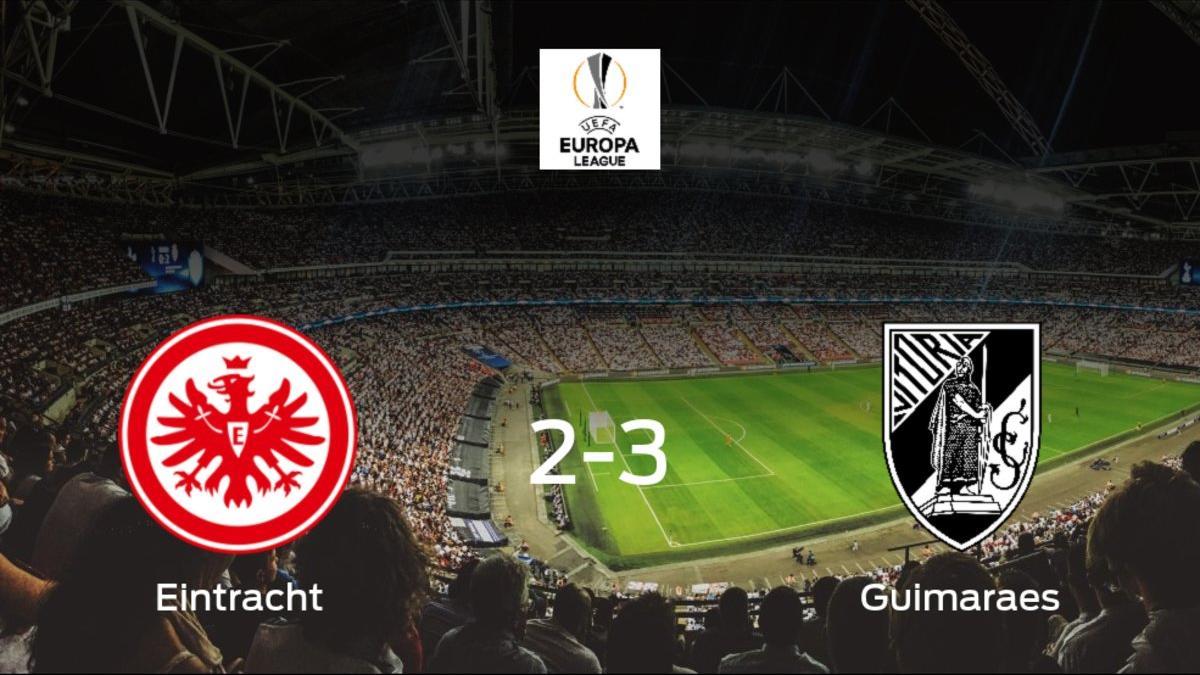 El Vitoria Guimaraes se queda con los tres puntos tras ganar 2-3 al Eintracht Frankfurt