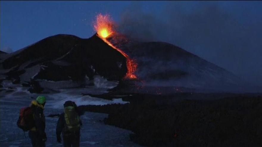 Nuevo espectáculo del Etna