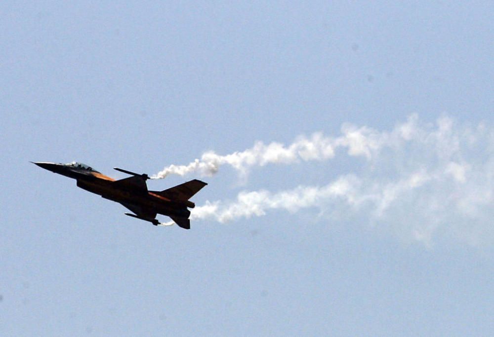 Así fueron los festivales aéreos de 2009 y 2010 en Málaga