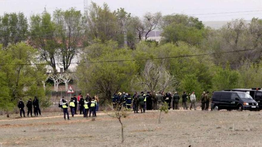 Dos militares fallecen al estrellarse un avión de instrucción cerca de Madrid