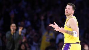 Luka Doncic brilló ante Clippers