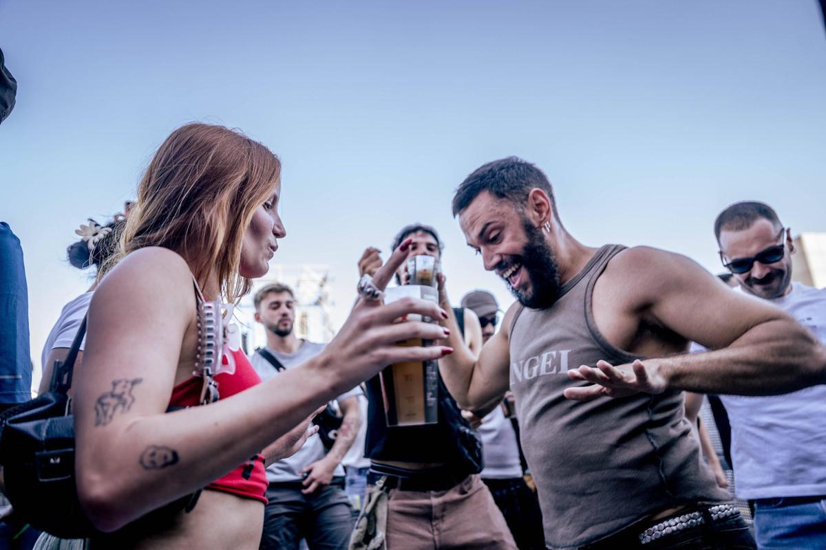 Ambiente en la jornada inaugural del Primavera Sound.